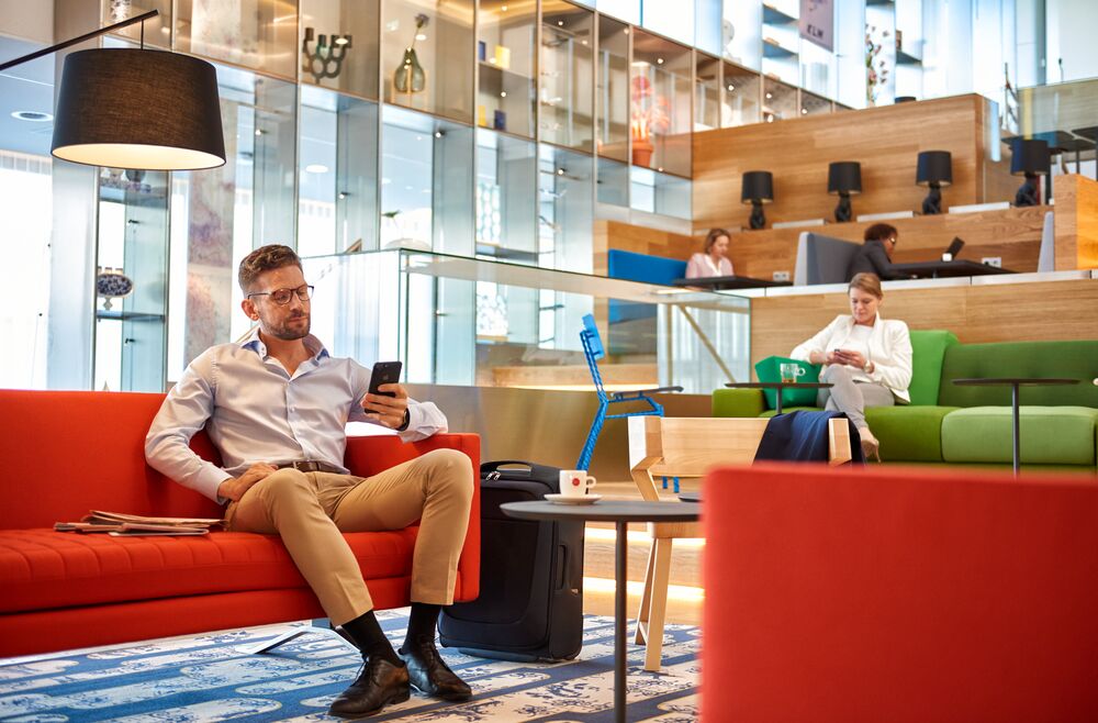 KLM Crown Lounge AMS Pier H